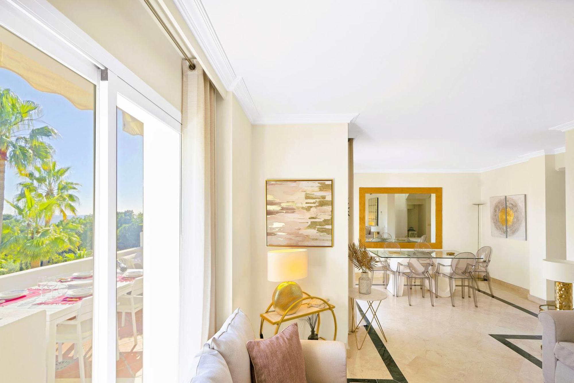 Luxury Penthouse With Sea Views In Marbella Golden Mile, Puente Romano Area Exterior foto
