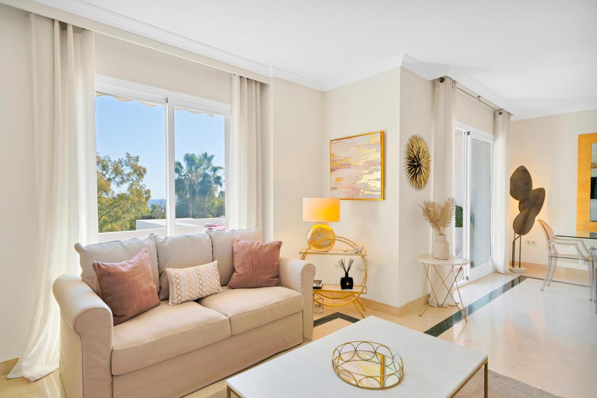Luxury Penthouse With Sea Views In Marbella Golden Mile, Puente Romano Area Exterior foto